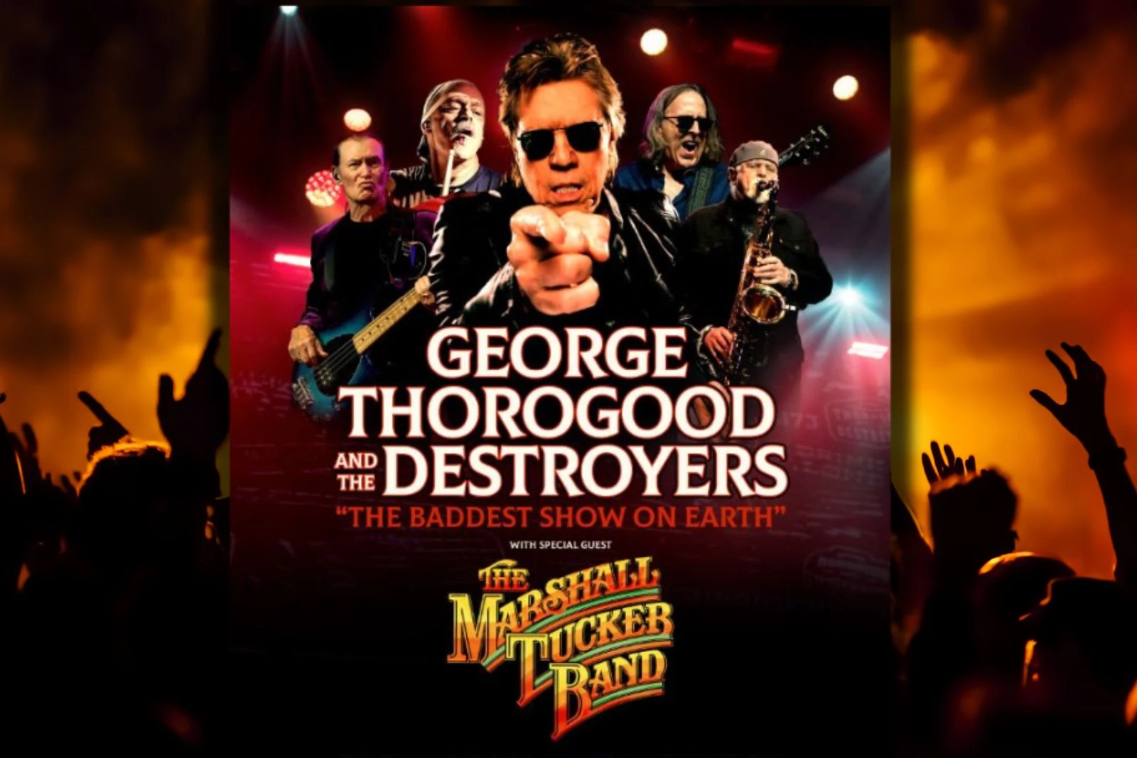Win Tickets to George Thorogood At Beaver Dam Amphitheatre