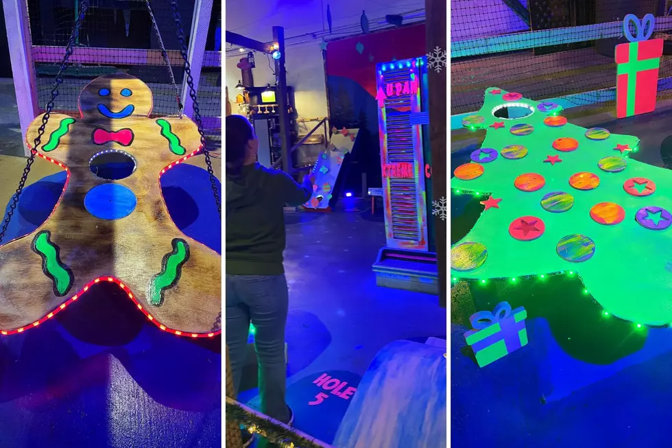 Christmas Themed Xtreme Cornhole Course in Pigeon Forge, TN